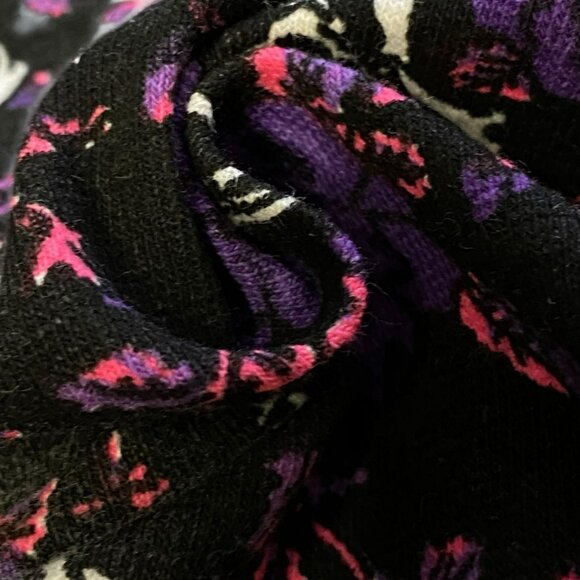 VTG Tripp NYC Destroy Skull Print Rose Dress - Picture 8 of 9